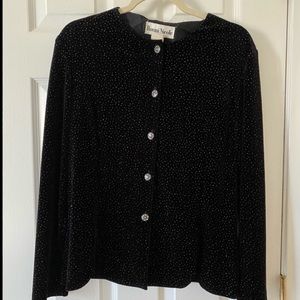 Shimmer Velvet Jacket/Cardigan